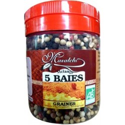 MELANGE 5 BAIES GRAINES 120G POT PET