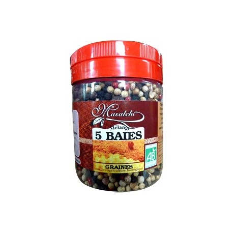 MELANGE 5 BAIES GRAINES 120G POT PET