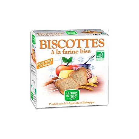 BISCOTTES BISES 270G SANS HUILE DE PALME