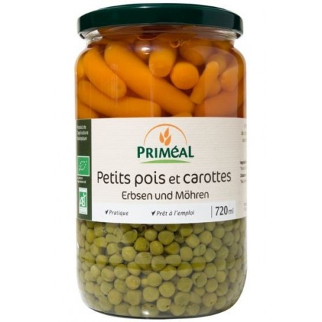 PETITS POIS CAROTTES 720ml