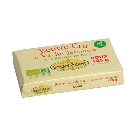 BEURRE CRU 125G GABORIT