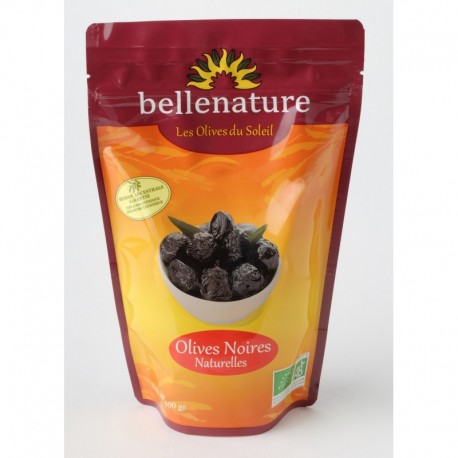 OLIVES SACHET NOIRES NATURE 500G