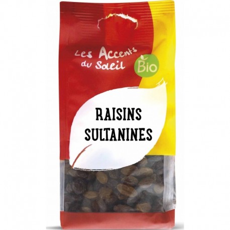 RAISINS SULTANINES  RAISIN BLOND  OUZBEKISTAN 200G