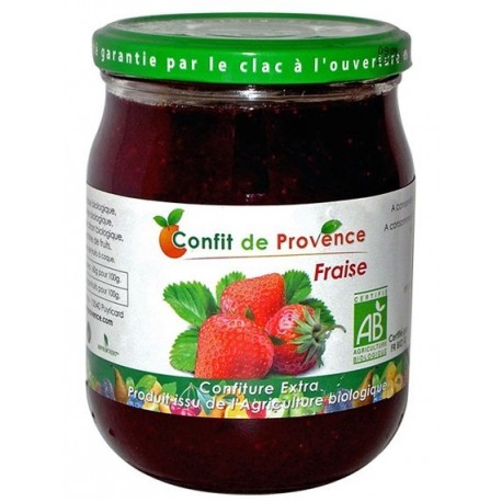 S.CONFITURE FRAISES 650G CONFIT PROVENCE