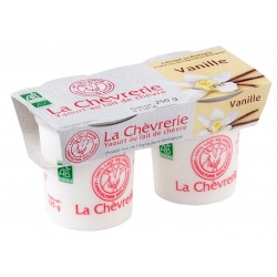 YAOURT CHEVRE VANILLE 2 X 125G