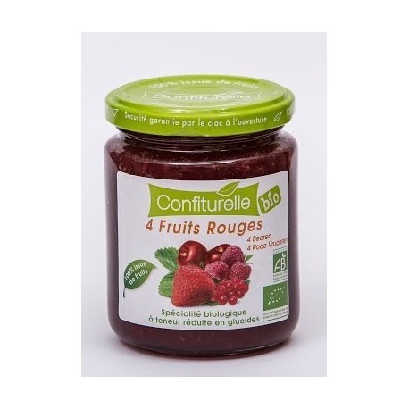 S.CONFITURE SS 4 FRUITS ROUGES 290G CONFIT PROVENCE