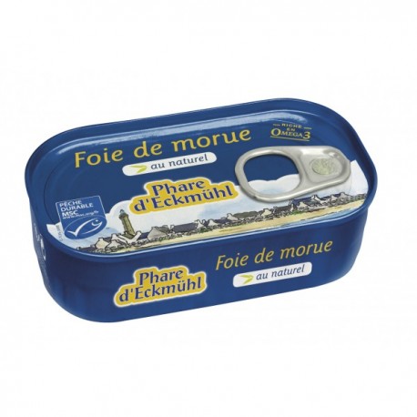 FOIE DE MORUE* 121G CERTIFIE MSC