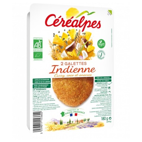 GALETTE INDIENNE 2X90G