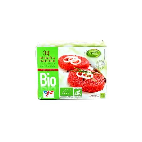 STEAK HACHE 15 % MG 10 X 100 G