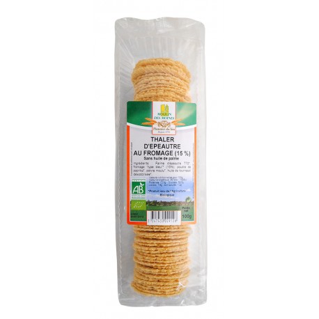 BISCUITS THALER EPEAUTRE FROMAGE 100G