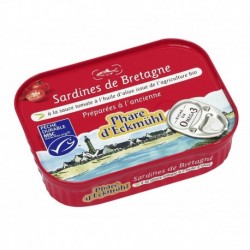 SARDINES*  A LA SAUCE TOMATE ET  HUILE OLIVE BIO 135G