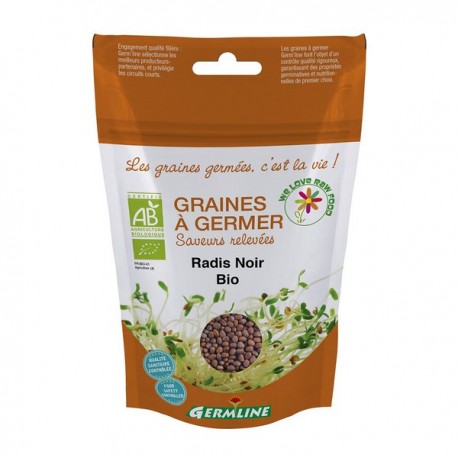 GRAINES A GERMER RADIS NOIR 150G