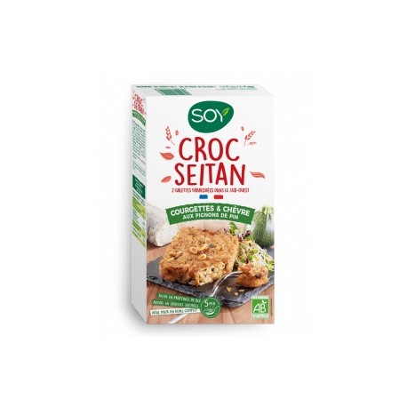 CROC\'SEITAN COURGETTE/CHEVRE 2x100G