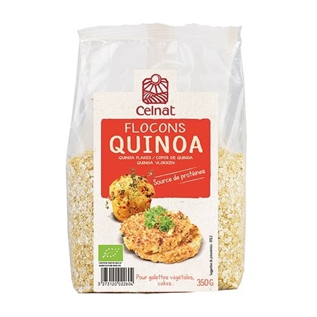 FLOCONS QUINOA 350G CELNAT