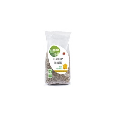 LENTILLES BLONDES MONBIO 500G