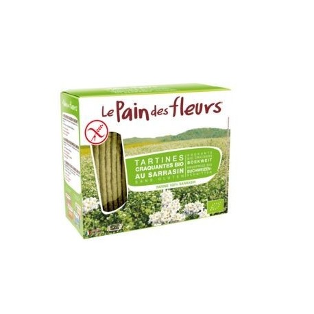 TARTINE SARRASIN 150G PAIN DES FLEURS SS GLUTEN