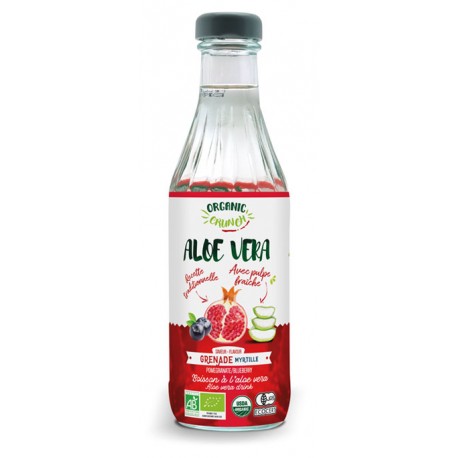 BOISSON ALOE GRENADE MYRTILLE 350ML