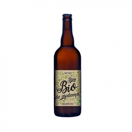 BIERE BIO DE PRINTEMPS 75CL OLT