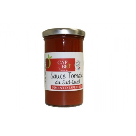 SAUCE TOMATE AU PIMENT D\'ESPELETTE 250G