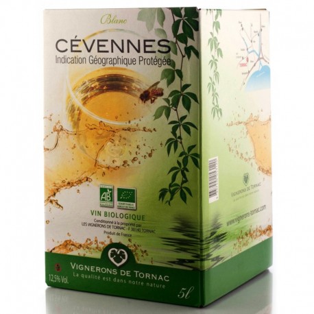 VIN BLANC DES CEVENNES 5L 12.5% AB