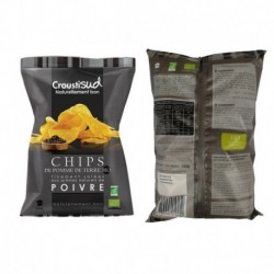 CHIPS POMME DE TERRE POIVRE 100G