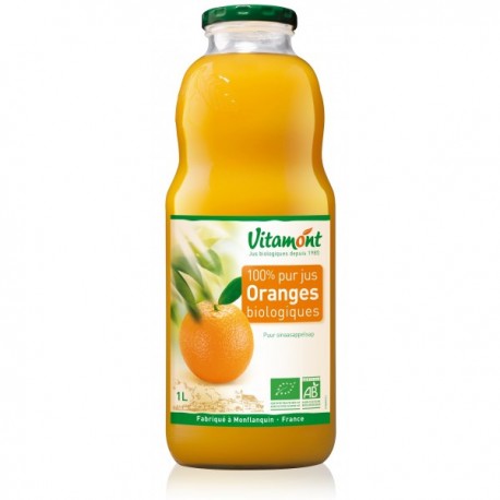 S.JUS ORANGE 1L BTLE VERRE