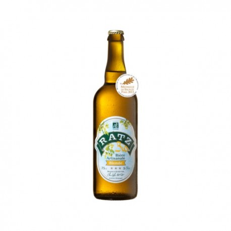 BIERE BLONDE 75CL ARTISANALE BIO