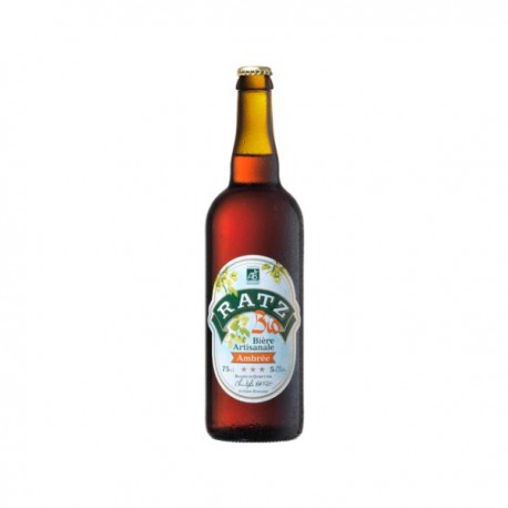 BIERE AMBREE 75CL ARTISANALE BIO