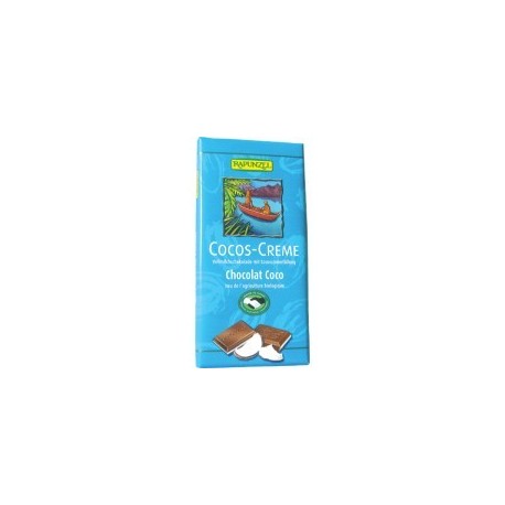 CHOCOLAT LAIT FOURRE CREME COCO 100G