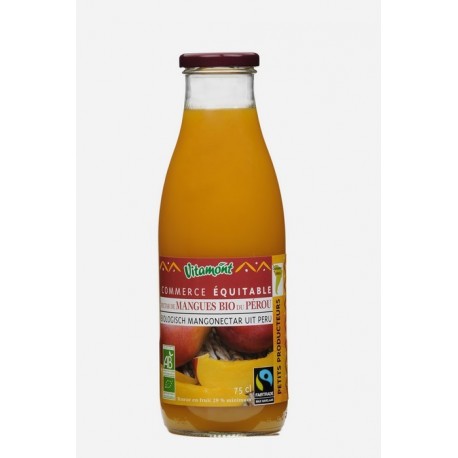 NECTAR DE MANGUE DU PEROU EQUITABLE 75CL