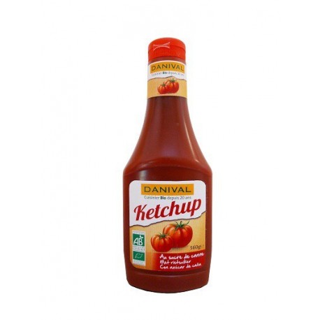 KETCHUP SOUPLE SUCRE CANNE 560G