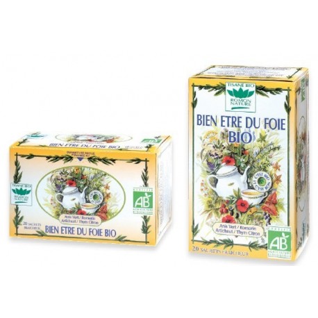 TISANE BIEN ETRE DU FOIE BIO 32G ROMON