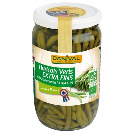 HARICOTS VERTS EXTRA FINS 660G FRANCE