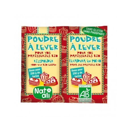 POUDRE A LEVER 2 X 7G SANS GLUTEN