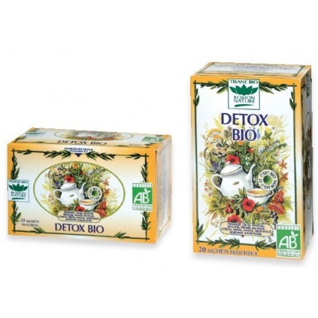 TISANE DETOX BIO 32G ROMON