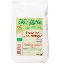 FARINE RIZ CHATAIGNE BIO 500G CERTIFIE SANS GLUTEN