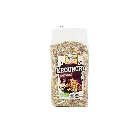 KROUNCHY CHATAIGNE 500G GRILLON AB