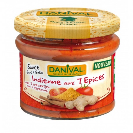 SAUCE INDIENNE 210G AU 7 EPICES