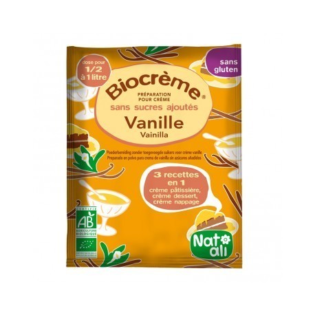 BIOCREME VANILLE 35G SANS SUCRE