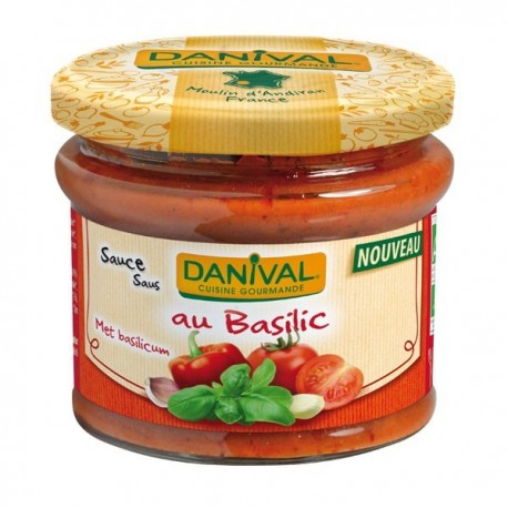 SAUCE TOMATE BASILIC 210G