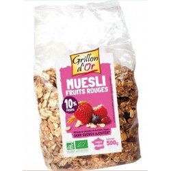 A.MUESLI FRUITS ROUGE 500G GRILLON