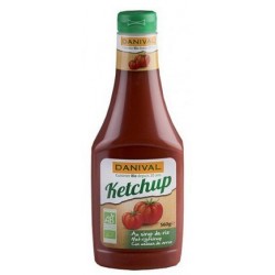 KETCHUP SOUPLE SIROP RIZ 560G SANS SUCRE