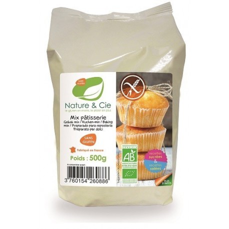 MIX PATISSERIE 500G BIO SANS GLUTEN