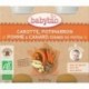 POT BEBE MENU LEGUMES CANARD FERMIER 2X200G 8 MOIS BABYBIO