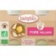 POT BEBE POIRE WILLIAMS 2X130G 4 MOIS BABYBIO