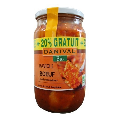 RAVIOLIS BOEUF 670G  20%GRATUIT