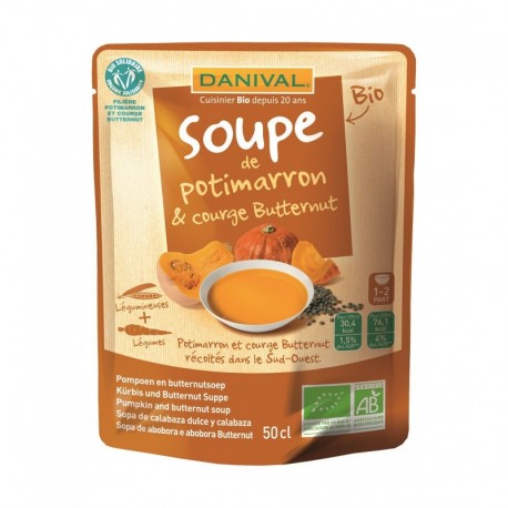 SOUPE POTIMARRON BUTTERNUT 50CL