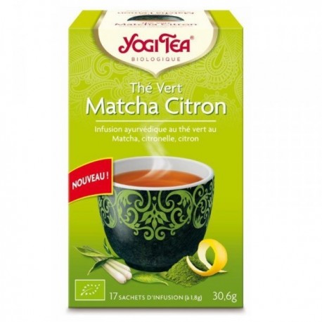 YOGI TEA THE VERT MATCHA CITRON