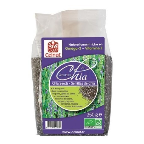 GRAINES DE CHIA 250G CELNAT