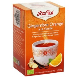 YOGI TEA GINGEMBRE ORANGE A LA VANILLE